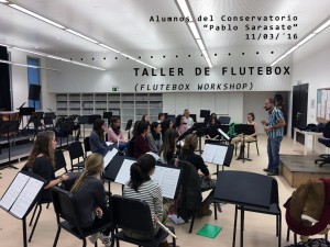 Aprender flauta beatbox Flutebox.es-Taller Encuentro flautas Navarra