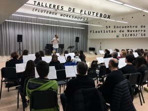 Talleres de flauta beatbox Encuentro flautas Navarra Flutebox.es