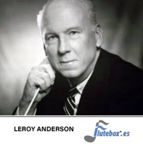 leroy-Anderson-el reloj sincopado, syncopated clock-Canciones para flauta-Flute-Flauta-Beatbox