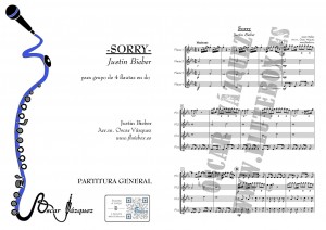 Sorry-Justin-Bieber-partitura-flauta