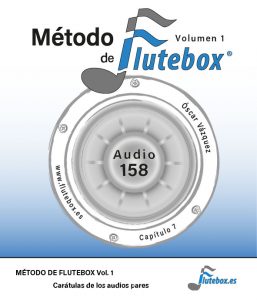 Características del Método de Flutebox Vol.1 Carátulas de los audios pares