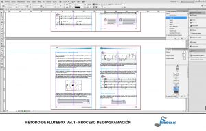 Contenidos del Método de Flutebox Vol.1 - Proceso de maquetación